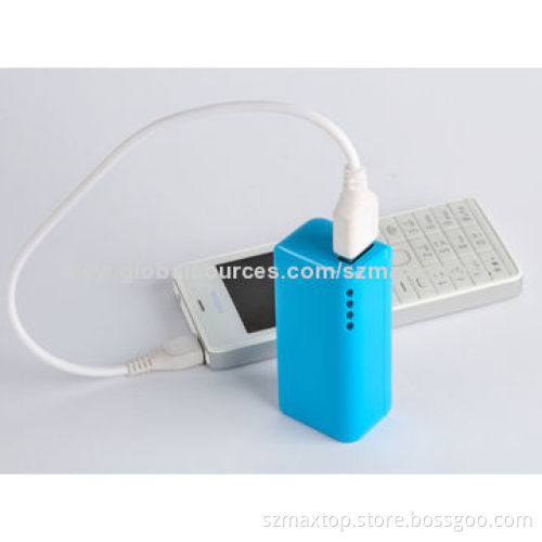 Gift Power Bank, Uses Brand 18650 Cell, with LED Power IndicatorNew